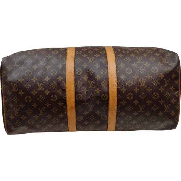 403456BV (X6) Louis Vuitton Travel Bag Keepall 50 Brown Monogram - Picture 4 of 9